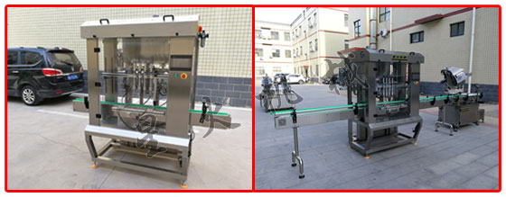 星火公司香菇醬醬狀自動灌裝機樣機及醬狀灌裝生產線展示