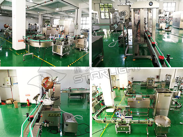 全自動芥末醬灌裝機設備-自動化芥末醬醬狀灌裝生產線實拍圖