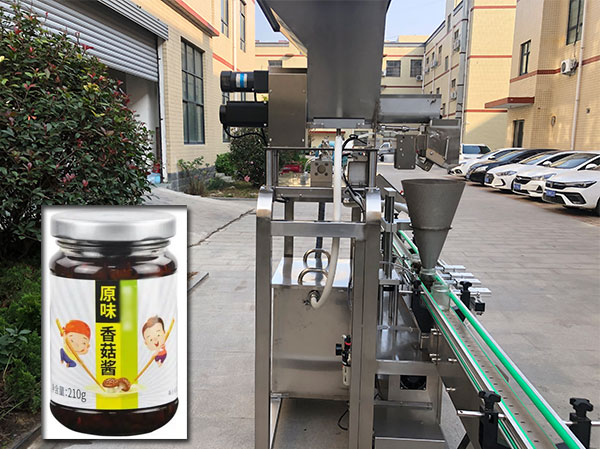 全套香菇醬灌裝機生產線設備細節圖