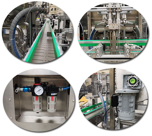 香菇醬灌裝加汁生產線設備細節圖